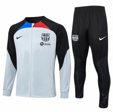 Chandal de Chaqueta del Barcelona 2023-24 Gris