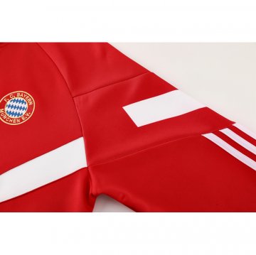Chandal de Chaqueta del Bayern Munich Nino 24-25 Rojo Blanco