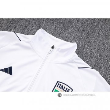 Chandal de Chaqueta del Italia 23-24 Blanco