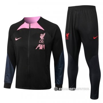 Chandal de Chaqueta del Liverpool Nino 2022-23 Negro