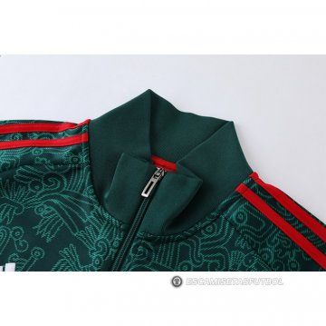 Chandal de Chaqueta del Mexico 2022-2023 Verde
