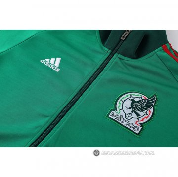 Chandal de Chaqueta del Mexico 22-23 Verde