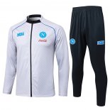 Chandal de Chaqueta del Napoli 25-26 Blanco