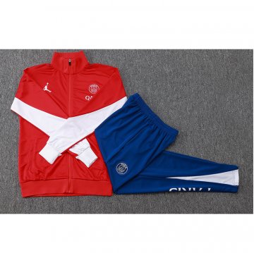 Chandal de Chaqueta del Paris Saint-Germain 2024-25 Rojo