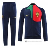 Chandal de Chaqueta del Portugal 22-23 Azul