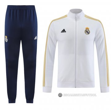 Chandal de Chaqueta del Real Madrid 23-24 Blanco