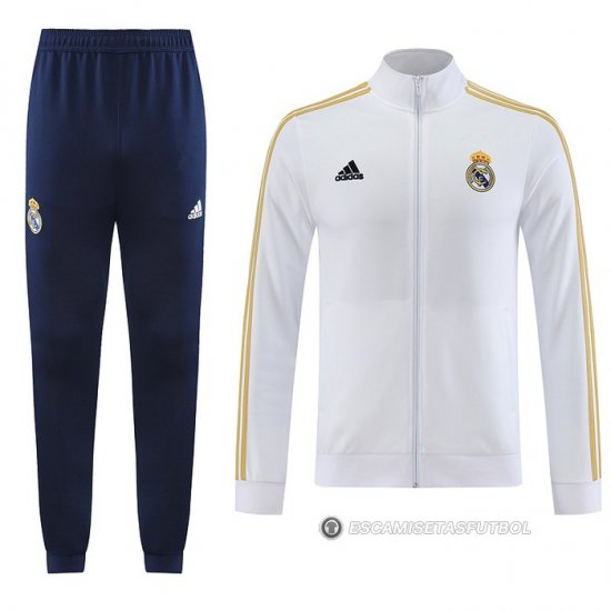 Chandal de Chaqueta del Real Madrid 23-24 Blanco - Haga un click en la imagen para cerrar