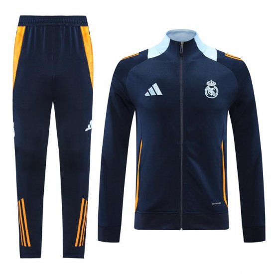 Chandal de Chaqueta del Real Madrid 24-25 Azul Oscuro - Haga un click en la imagen para cerrar