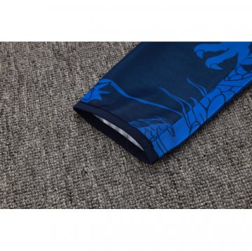 Chandal de Chaqueta del Real Madrid Dragon Nino 24-25 Azul
