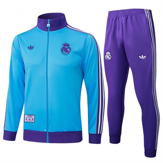 Chandal de Chaqueta del Real Madrid Nino 25-26 Azul - Haga un click en la imagen para cerrar