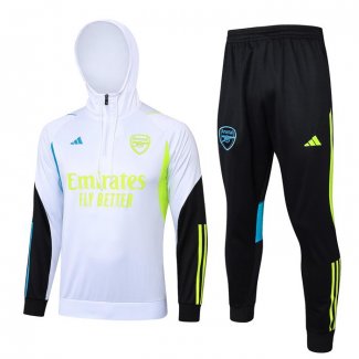 Chandal de Sudadera del Arsenal Nino 2023-24 Blanco