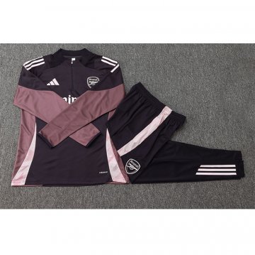 Chandal de Sudadera del Arsenal Nino 24-25 Gris Oscuro