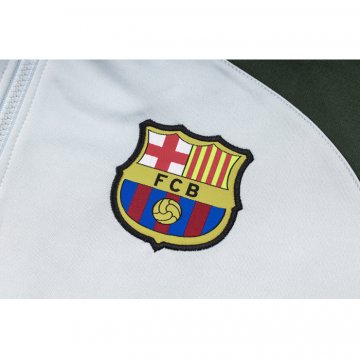 Chandal de Sudadera del Barcelona 23-24 Gris Claro