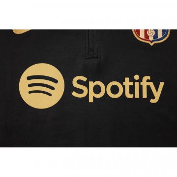 Chandal de Sudadera del Barcelona 24-25 Negro Oro