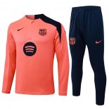 Chandal de Sudadera del Barcelona 25-26 Naranja