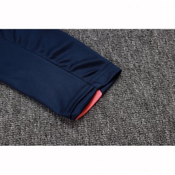 Chandal de Sudadera del Barcelona Nino 25-26 Azul Rosa