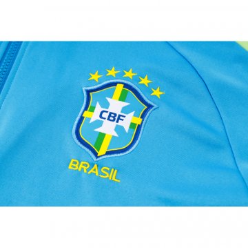 Chandal de Sudadera del Brasil 24-25 Azul