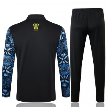 Chandal de Sudadera del Brasil Jesus Nino 24-25 Azul