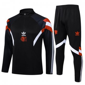 Chandal de Sudadera del Flamengo 24-25 Negro