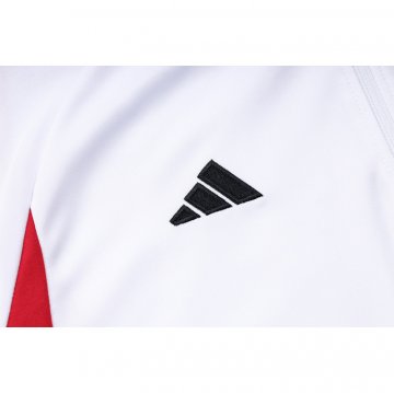 Chandal de Sudadera del Flamengo Nino 23-24 Blanco