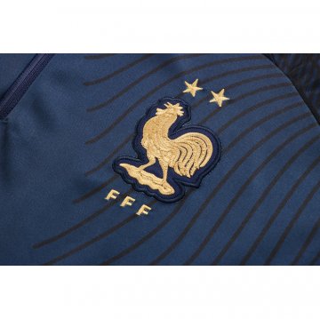 Chandal de Sudadera del Francia Nino 22-23 Azul Oscuro
