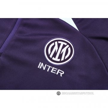 Chandal de Sudadera del Inter Milan 22-23 Purpura
