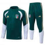Chandal de Sudadera del Italia 25-26 Verde