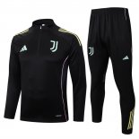 Chandal de Sudadera del Juventus 25-26 Negro