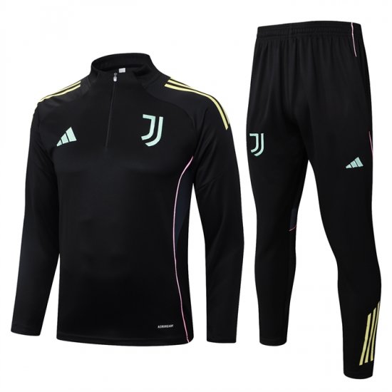 Chandal de Sudadera del Juventus 25-26 Negro - Haga un click en la imagen para cerrar
