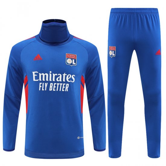 Chandal de Sudadera del Lyon 2022 Azul - Haga un click en la imagen para cerrar