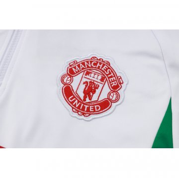 Chandal de Sudadera del Manchester United 2023-2024 Blanco