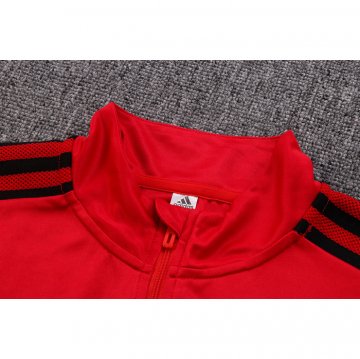Chandal de Sudadera del Manchester United Nino 22-23 Rojo