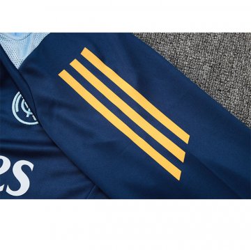 Chandal de Sudadera del NinoReal Madrid Nino 2024-25 Azul