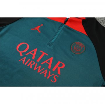 Chandal de Sudadera del Paris Saint-Germain Jordan 22-23 Verde