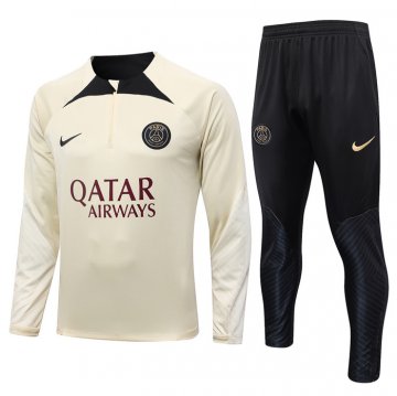 Chandal de Sudadera del Paris Saint-Germain Nino 23-24 Amarillo