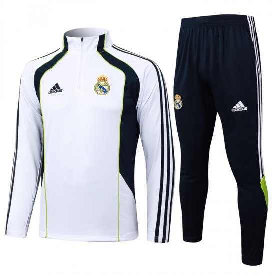 Chandal de Sudadera del Real Madrid 2025-26 Blanco - Haga un click en la imagen para cerrar