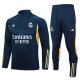 Chandal de Sudadera del Real Madrid Nino 23-24 Azul
