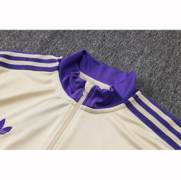 Chandal de Sudadera del Real Madrid Nino 25-26 Amarillo