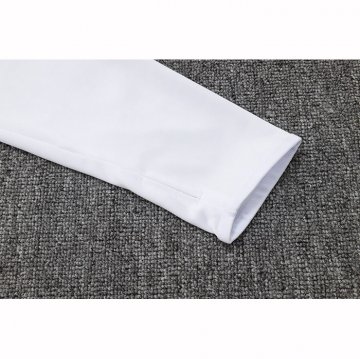 Chandal de Sudadera del Real Madrid Nino 25-26 Blanco