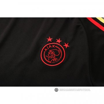 Chandal del Ajax Manga Corta 22-23 Negro