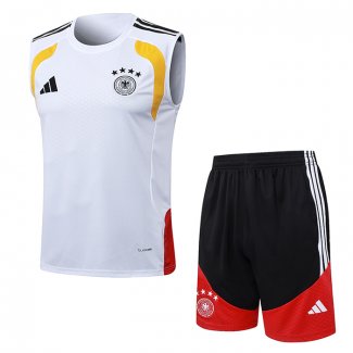 Chandal del Alemania Sin Mangas 25-26 Blanco