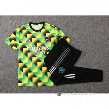 Chandal del Arsenal Manga Corta 22-23 Verde