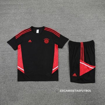Chandal del Bayern Munich Manga Corta 22-23 Negro - Pantalon Corto