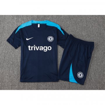 Chandal del Chelsea Manga Corta 24-25 Azul - Pantalon Corto