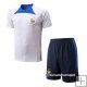Chandal del Francia Manga Corta 22-23 Blanco - Pantalon Corto
