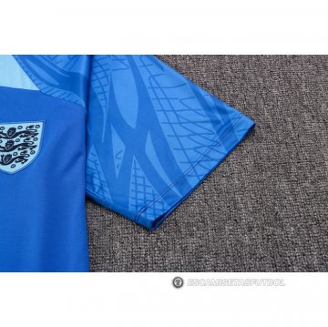 Chandal del Inglaterra Manga Corta 22-23 Azul
