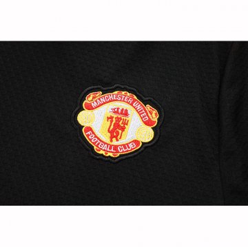 Chandal del Manchester United Manga Corta 25-26 Negro - Pantalon Corto