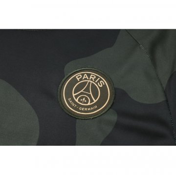 Chandal del Paris Saint-Germain Jordan Manga Corta 2024-25 Verde - Pantalon Corto