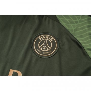Chandal del Paris Saint-Germain Jordan Manga Corta 24-25 Verde - Pantalon Corto