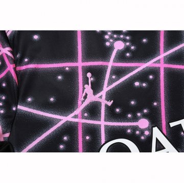 Chandal del Paris Saint-Germain Jordan Manga Corta 25-26 Negro Rosa - Pantalon Corto